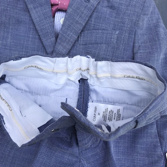 🆕 Calvin Klein 4pc Blue Toddler Suit - Picture 6 of 6